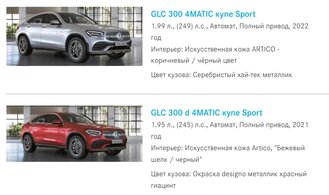 Mercedes-Benz GLC купе